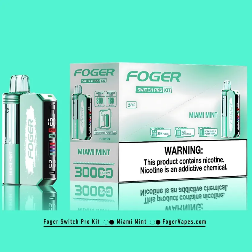 Miami Mint Foger Switch Pro Kit 30K Puffs