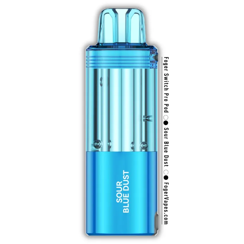 Sour Blue Dust Foger Switch Pro Pod 30K Puffs