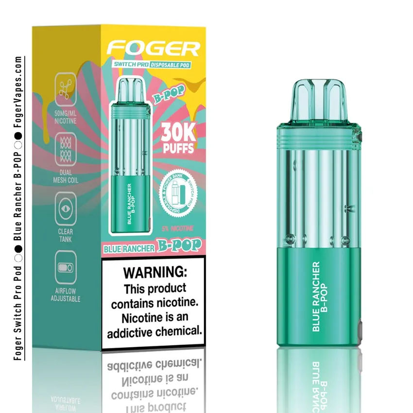 Blue Rancher Foger Switch Pro Pod 30K Puffs