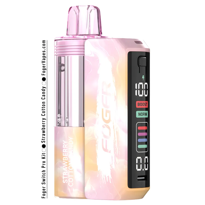 Strawberry Cotton Candy - Foger Switch Pro Kit | 30K Puffs