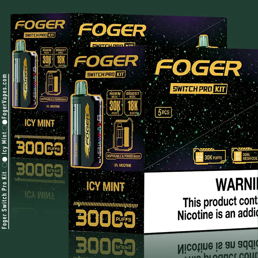 Icy Mint Foger Switch Pro Kit 30K Puffs