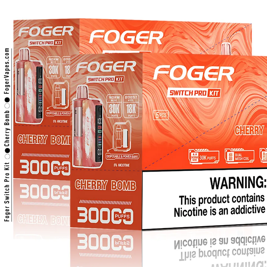 Cherry Bomb - Foger Switch Pro Kit | 30K Puffs