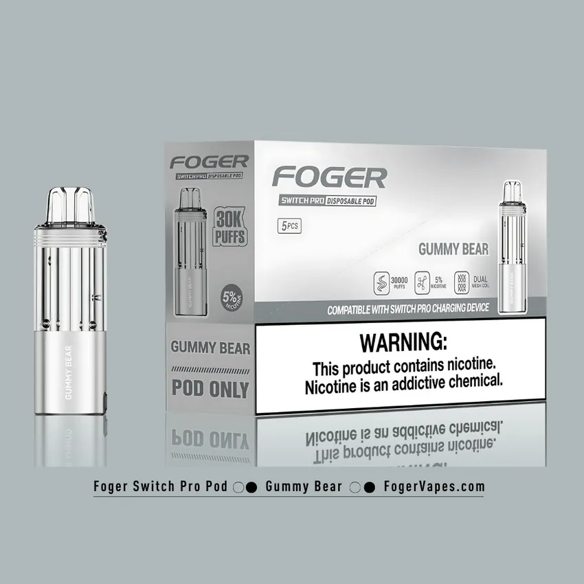 Gummy Bear Foger Switch Pro Pod 30K Puffs
