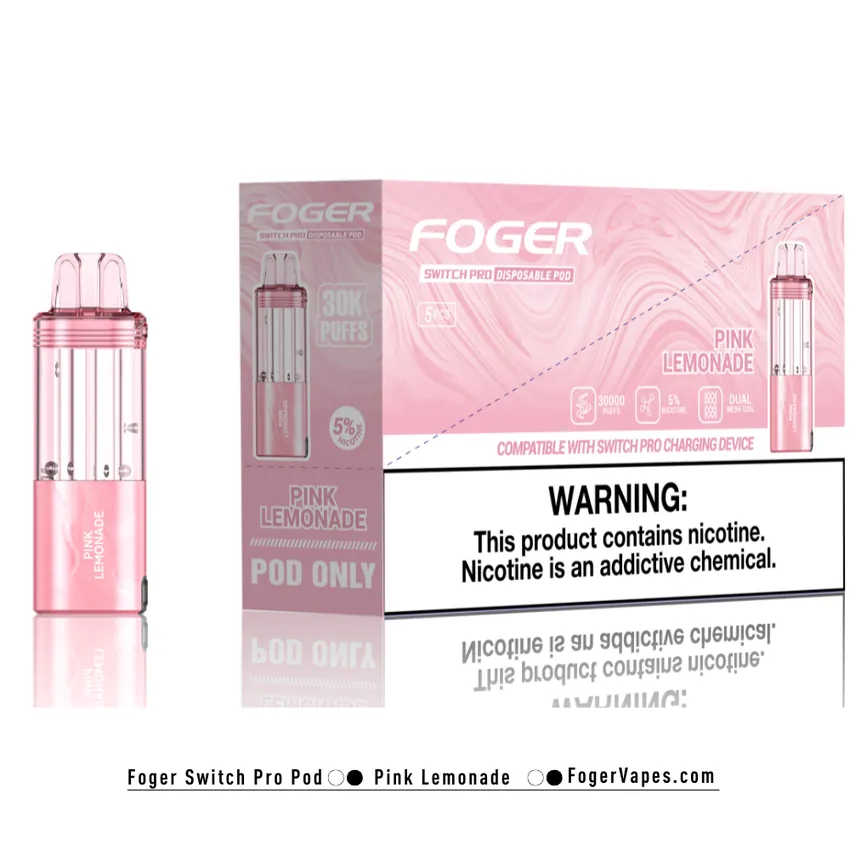 Pink Lemonade - Foger Switch Pro Pod | 30K Puffs