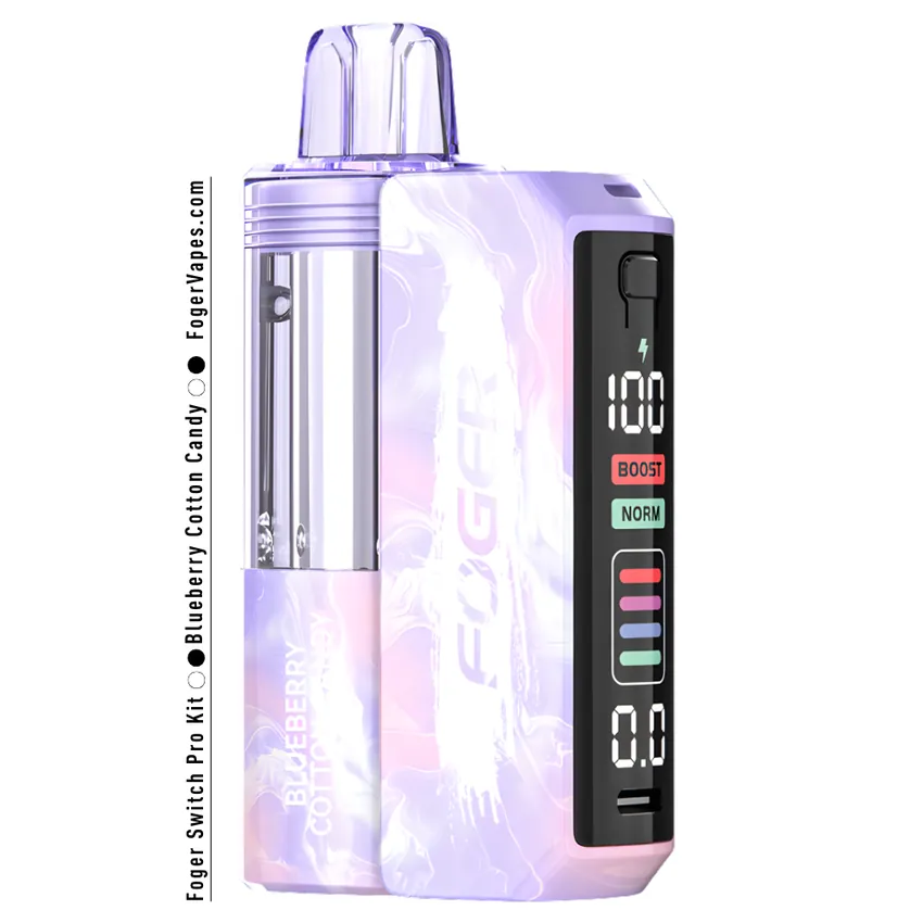 Blueberry Cotton Candy - Foger Switch Pro Kit | 30K Puffs