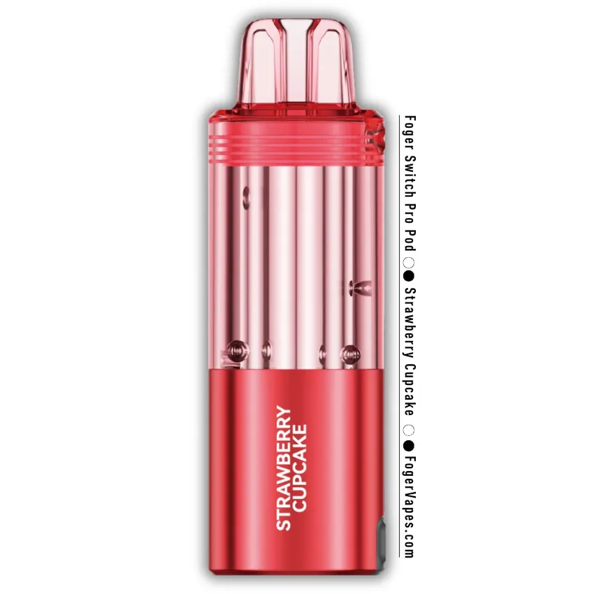 Strawberry Cupcake Foger Switch Pro Pod 30K Puffs