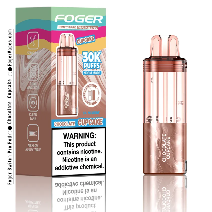 Chocolate Cupcake - Foger Switch Pro Pod | 30K Puffs