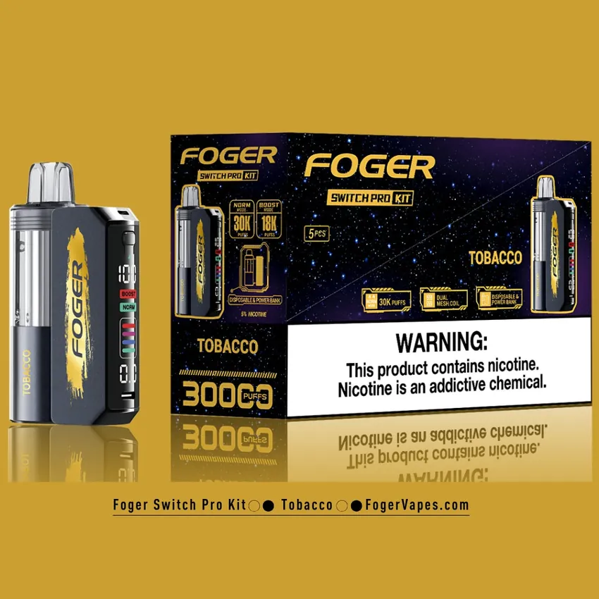 Tobacco Foger Switch Pro Kit 30K Puffs