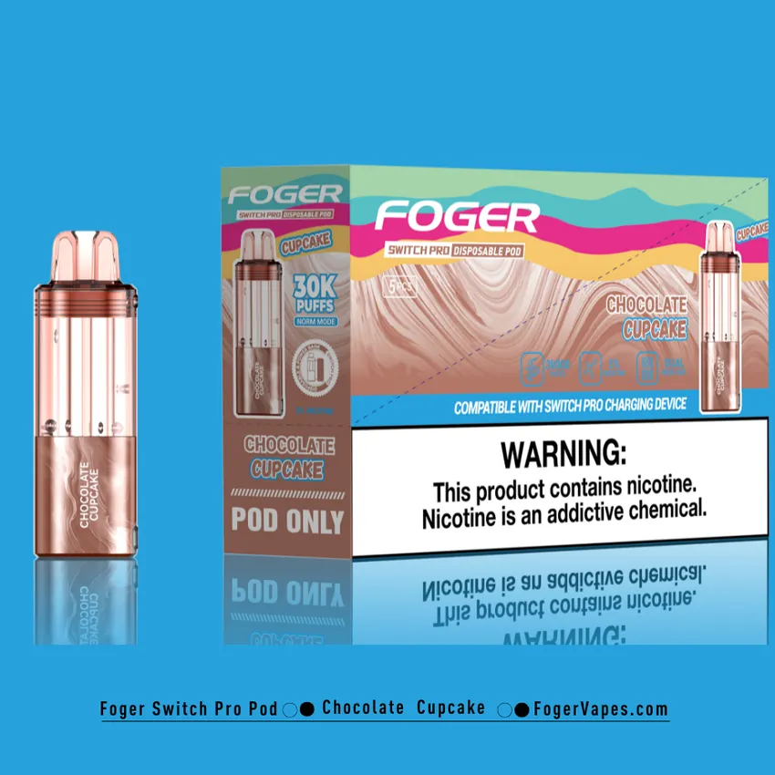 Chocolate Cupcake - Foger Switch Pro Pod | 30K Puffs