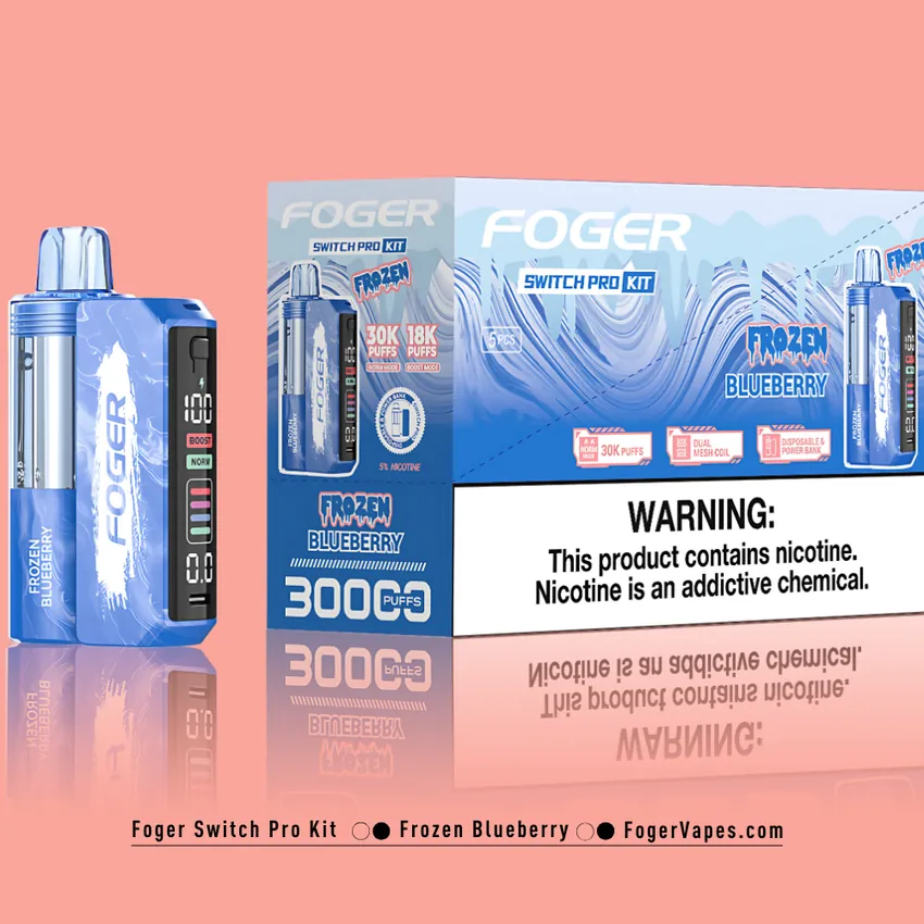 Frozen Blueberry - Foger Switch Pro Kit 30K Puffs