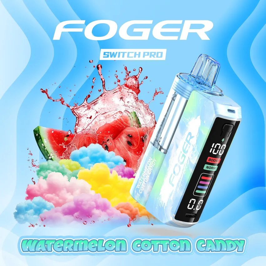 Watermelon Cotton Candy - Foger Switch Pro Kit | 30K Puffs