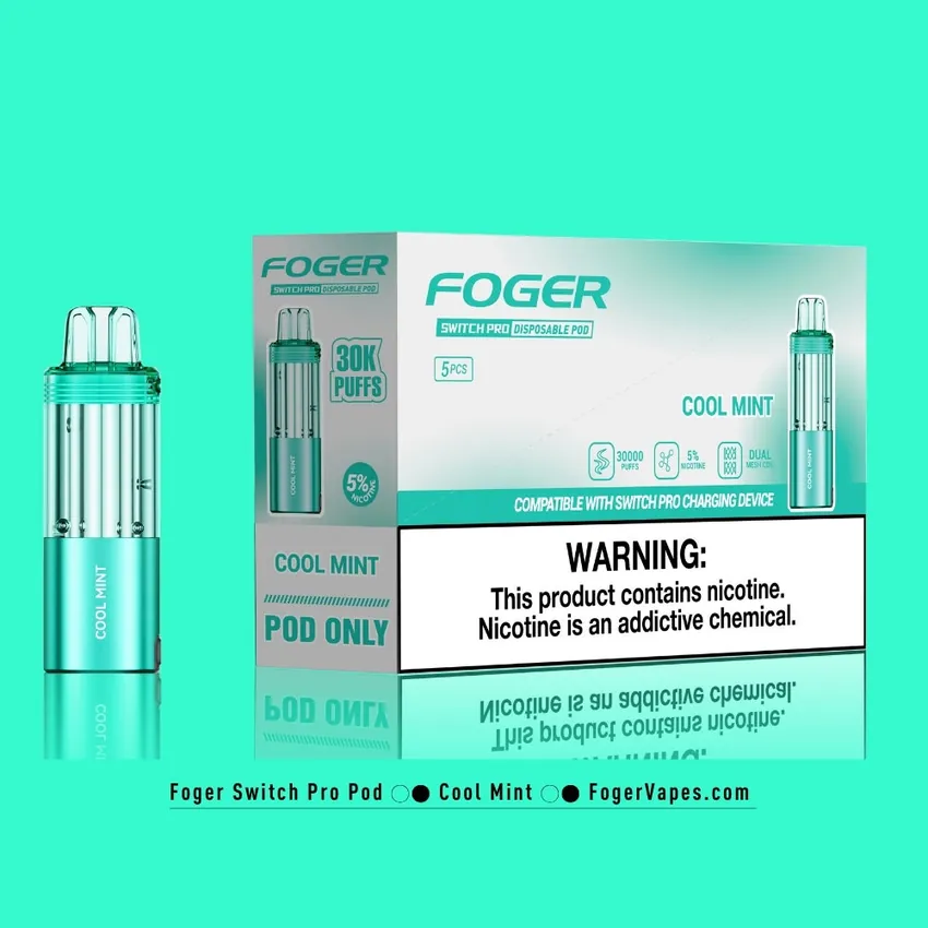 Cool Mint Foger Switch Pro Pod 30K Puffs