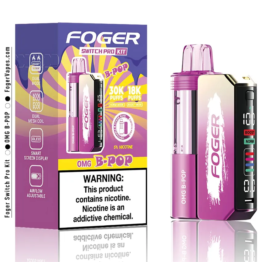 OMG B-Burst Foger Switch Pro Kit 30K Puffs