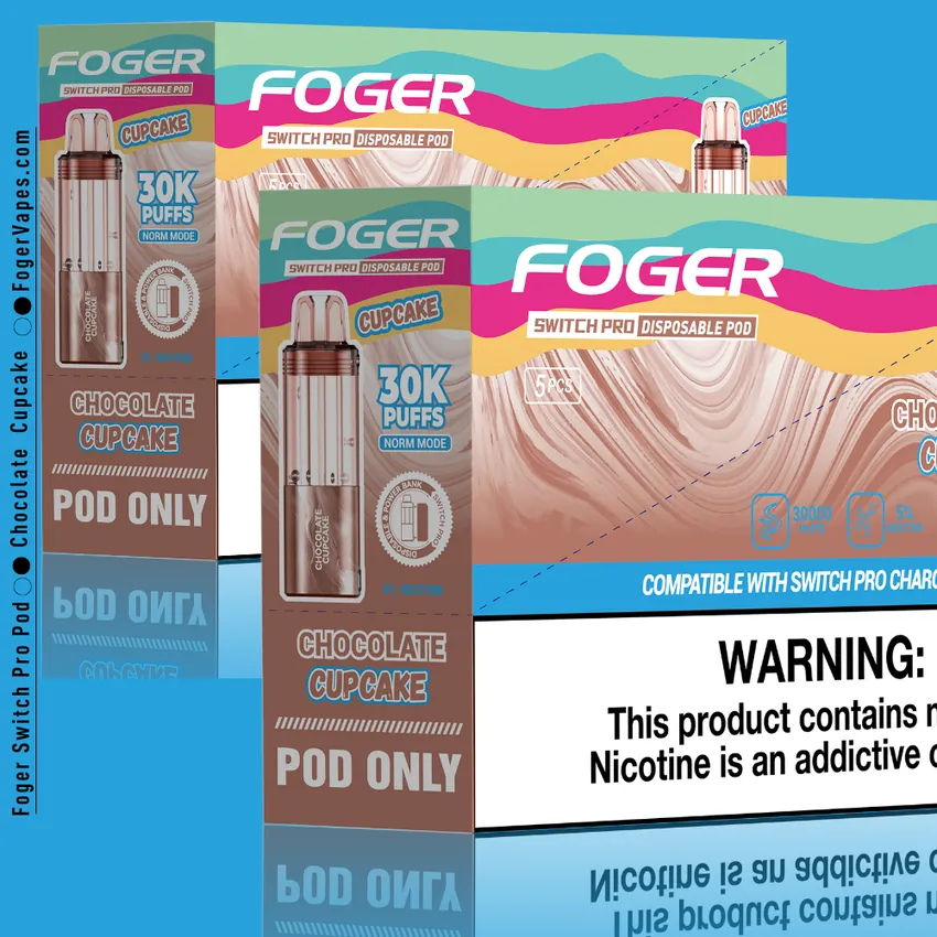 Chocolate Cupcake - Foger Switch Pro Pod | 30K Puffs