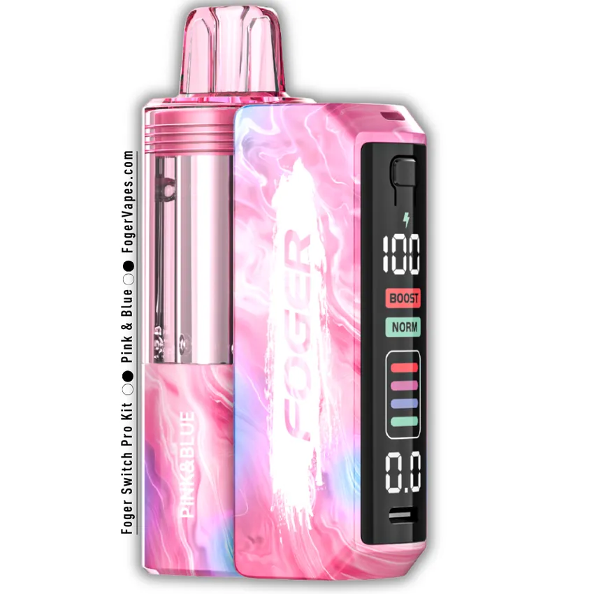 Pink & Blue - Foger Switch Pro Kit | 30K Puffs