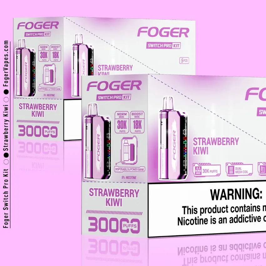 Strawberry Kiwi Foger Switch Pro Kit 30K Puffs
