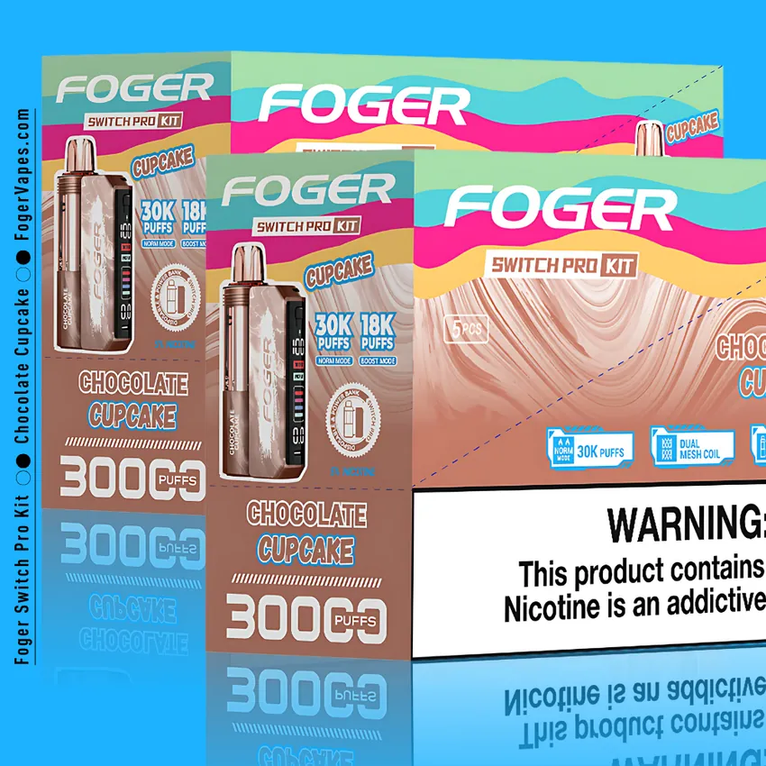 Chocolate Cupcake - Foger Switch Pro Kit | 30K Puffs