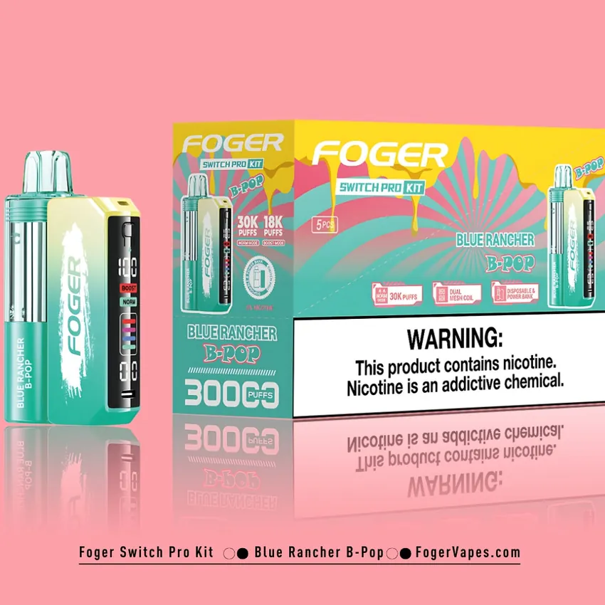 Blue Rancher Foger Switch Pro Kit 30K Puffs