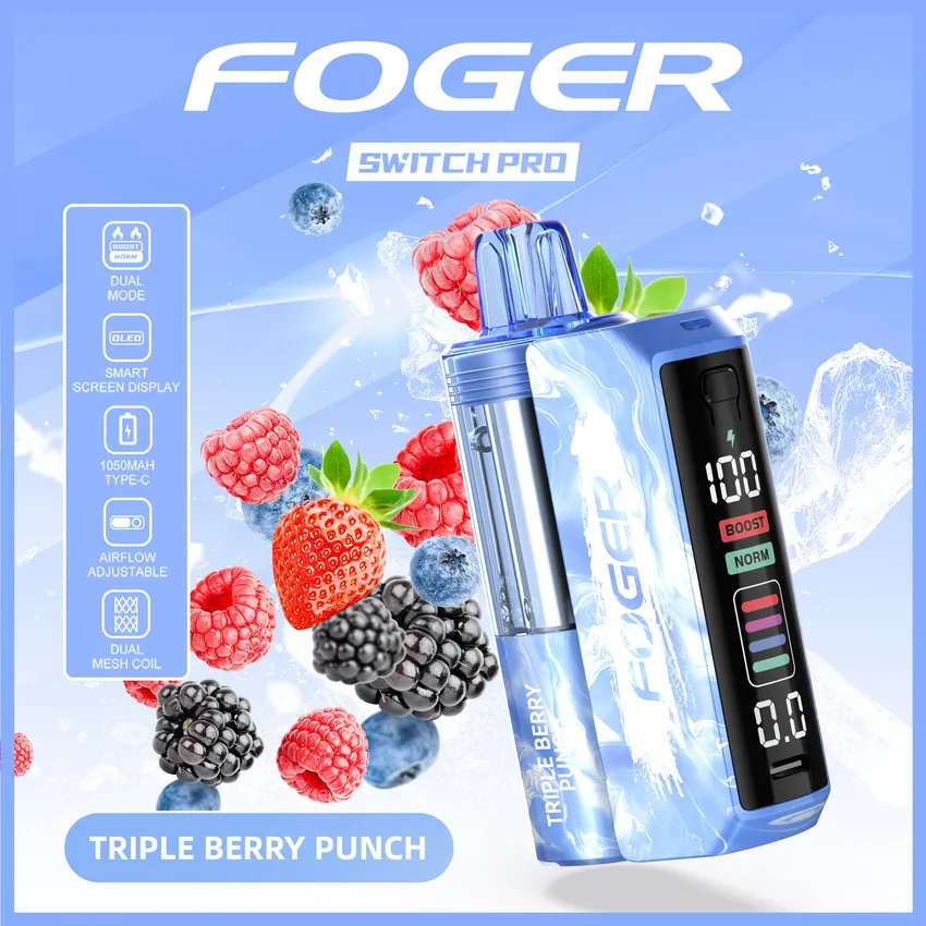 Triple Berry Punch - Foger Switch Pro Kit | 30K Puffs