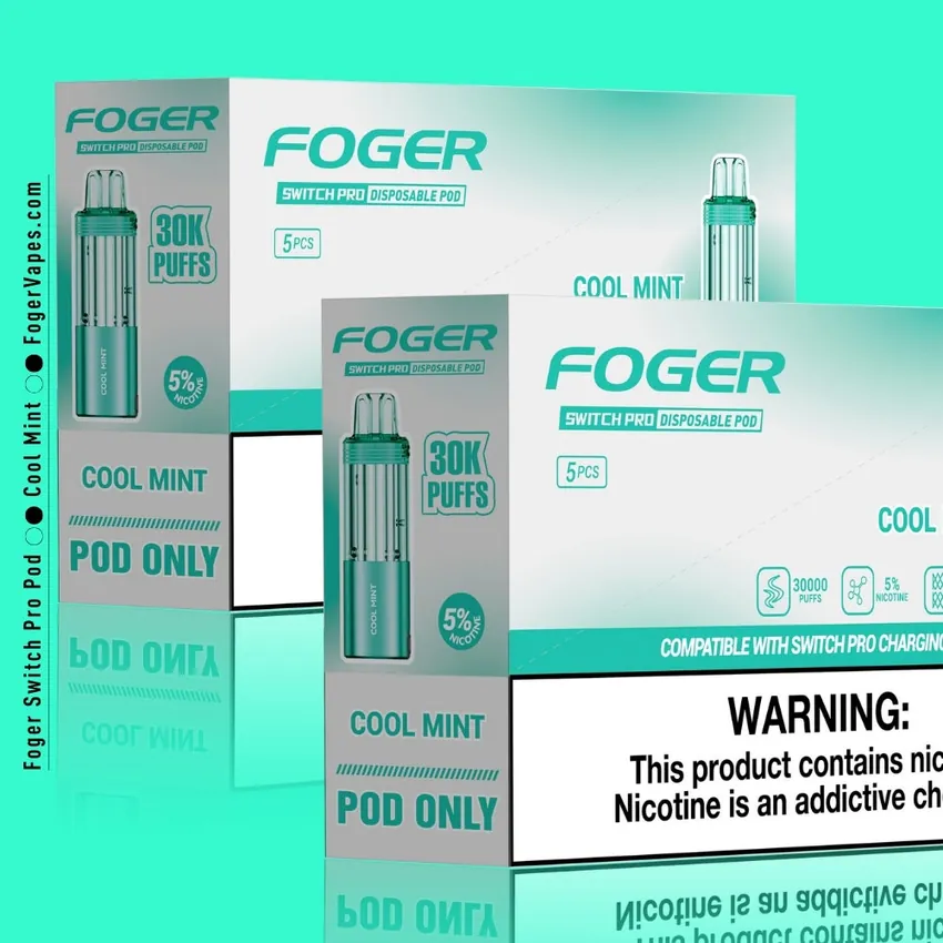 Cool Mint Foger Switch Pro Pod 30K Puffs