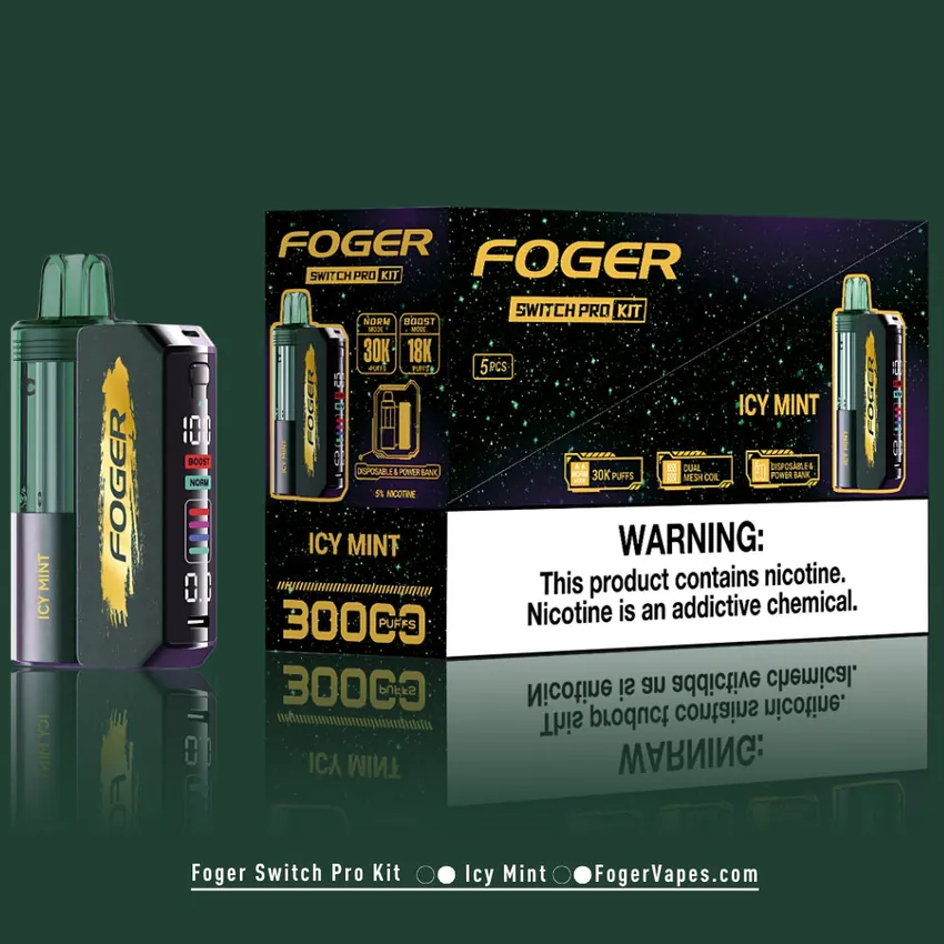 Icy Mint Foger Switch Pro Kit 30K Puffs
