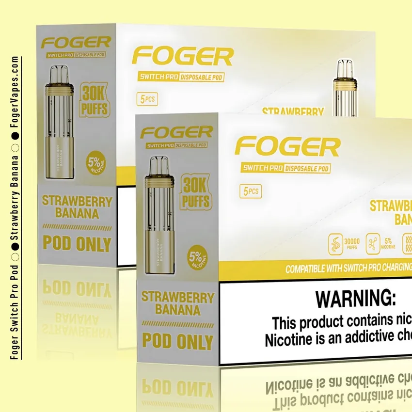 Strawberry Banana Foger Switch Pro Pod 30K Puffs