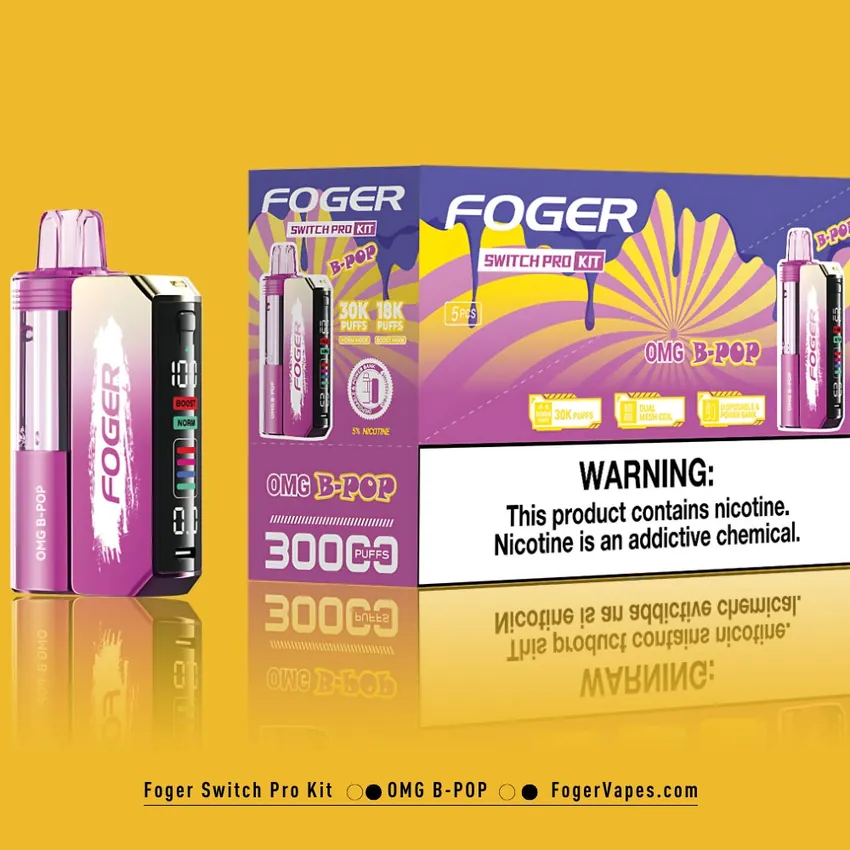 OMG B-Burst Foger Switch Pro Kit 30K Puffs