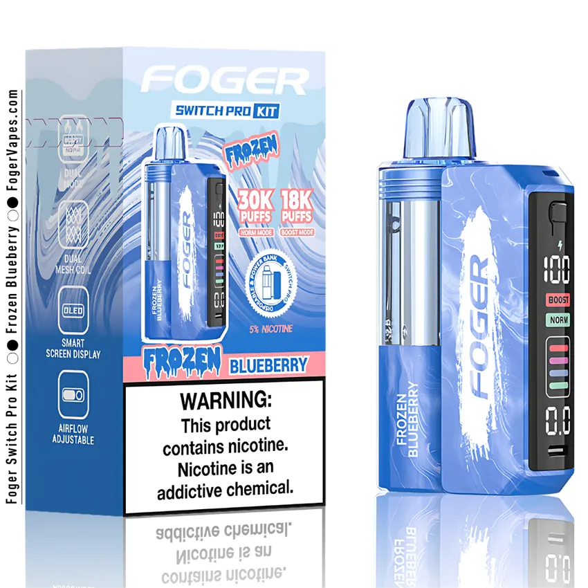 Frozen Blueberry - Foger Switch Pro Kit 30K Puffs