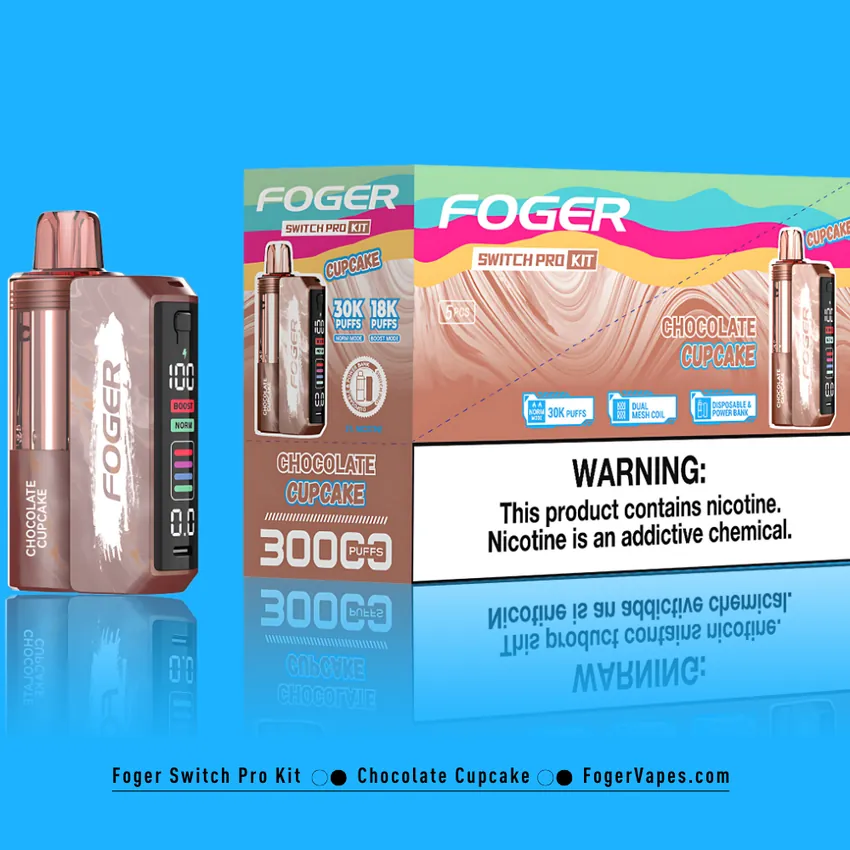 Chocolate Cupcake - Foger Switch Pro Kit | 30K Puffs
