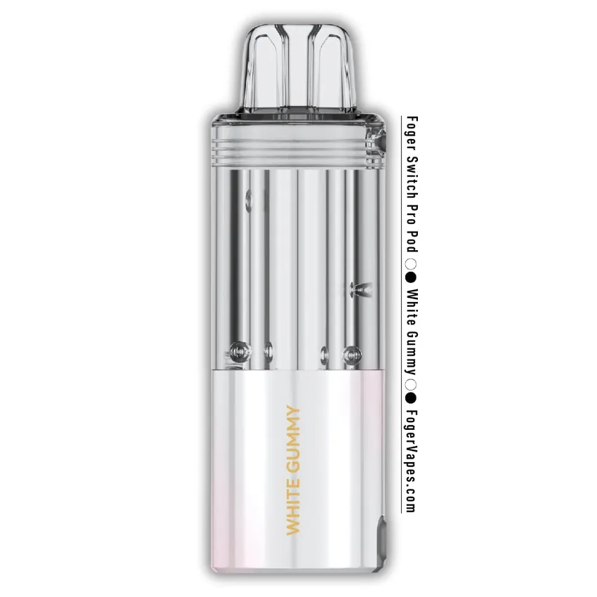 White Gummy Foger Switch Pro Pod 30K Puffs