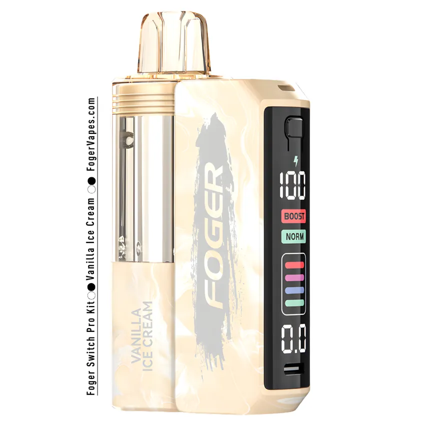 Vanilla Ice Cream - Foger Switch Pro Kit | 30K Puffs