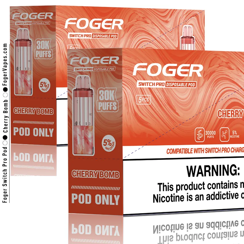 Cherry Bomb - Foger Switch Pro Pod | 30K Puffs