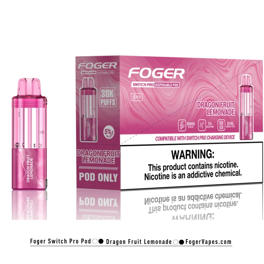 Dragon Fruit Lemonade - Foger Switch Pro Pod | 30K Puffs