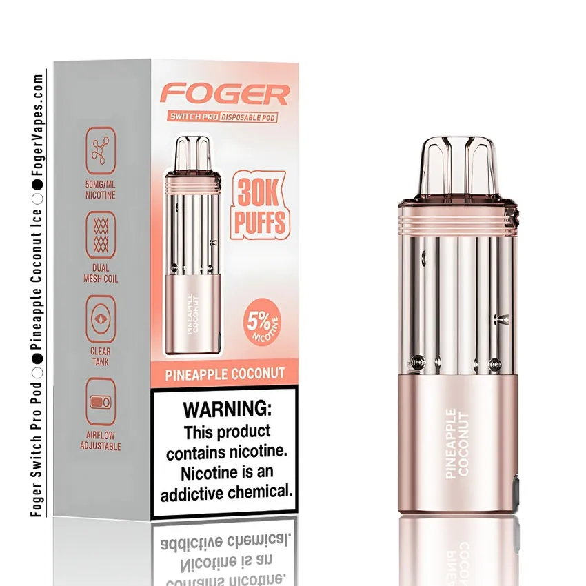 Pineapple Coconut Foger Switch Pro Pod 30K Puffs