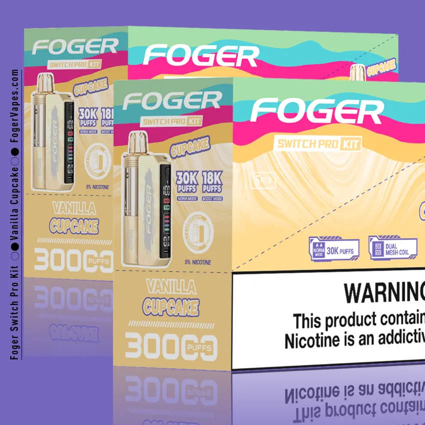 Vanilla Cupcake - Foger Switch Pro Kit | 30K Puffs