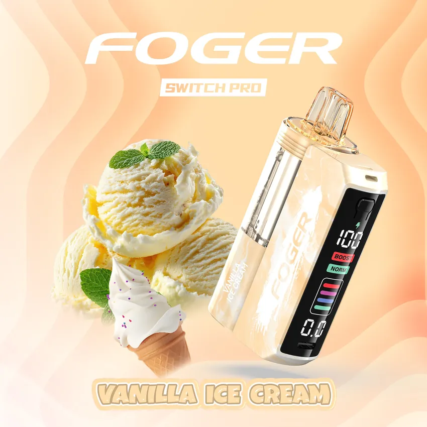 Vanilla Ice Cream - Foger Switch Pro Kit | 30K Puffs