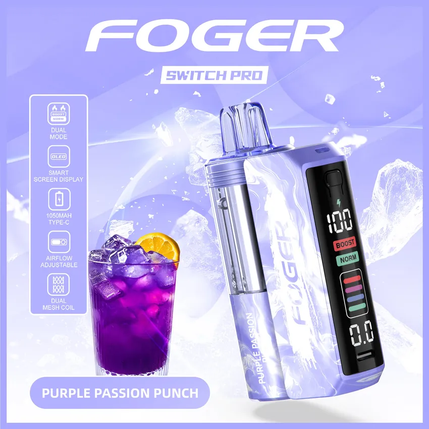 Purple Passion Punch - Foger Switch Pro Kit | 30K Puffs