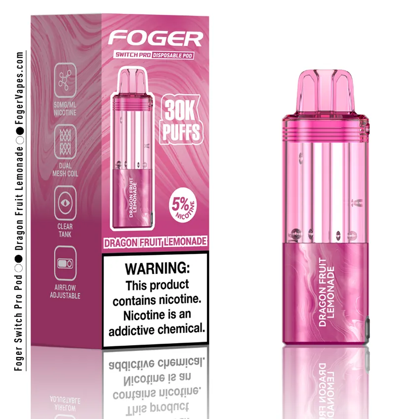 Dragon Fruit Lemonade - Foger Switch Pro Pod | 30K Puffs