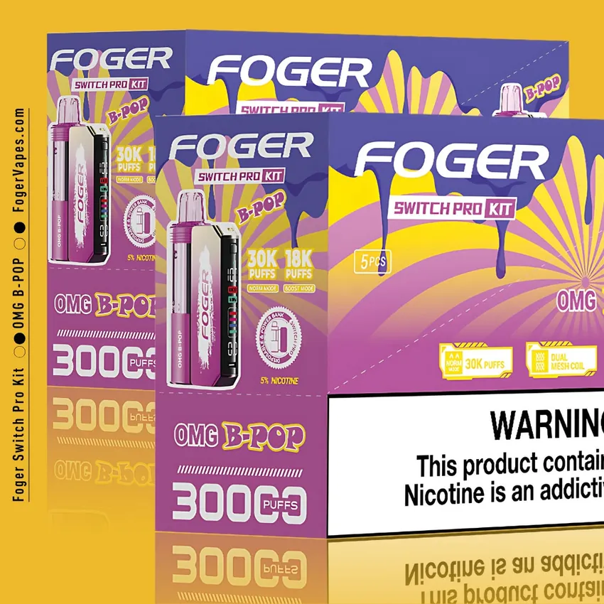 OMG B-Burst Foger Switch Pro Kit 30K Puffs
