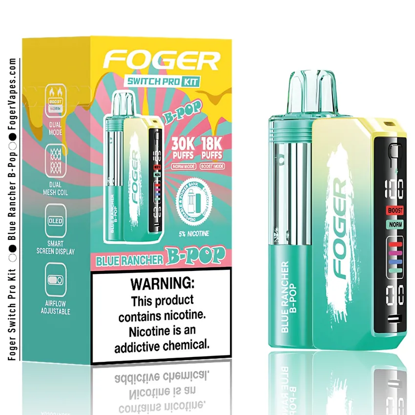 Blue Rancher Foger Switch Pro Kit 30K Puffs