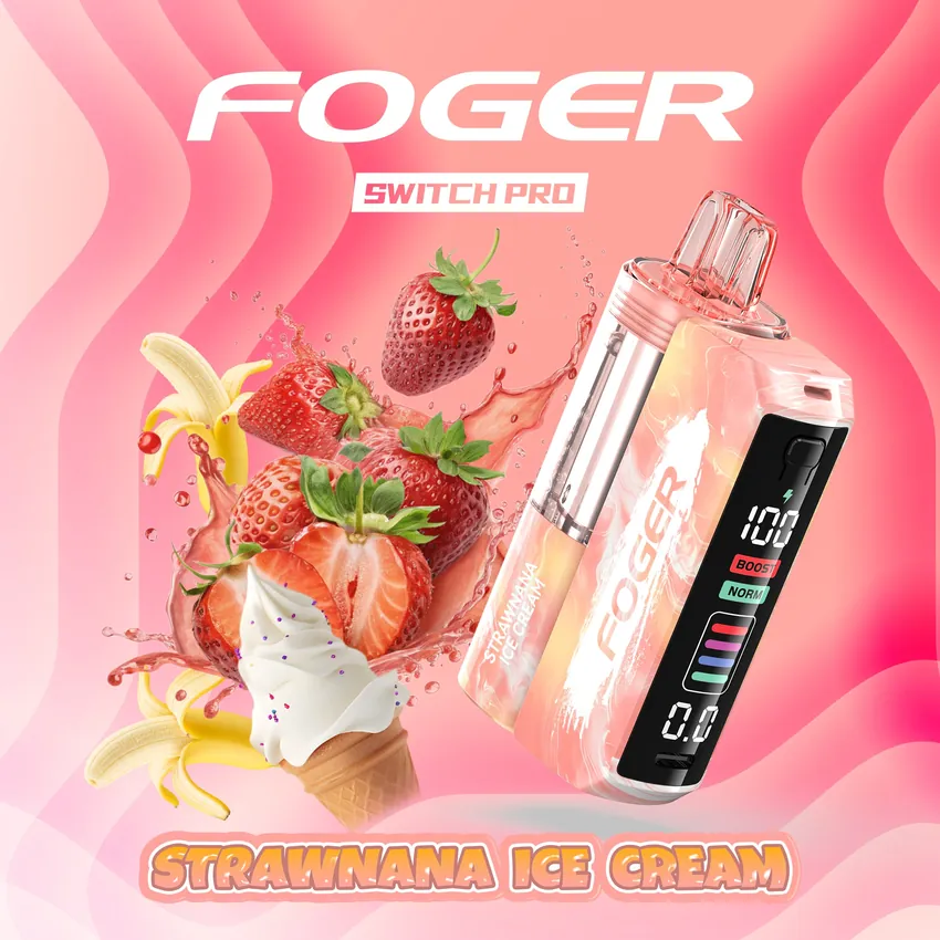 Strawnana Ice Cream - Foger Switch Pro Kit | 30K Puffs