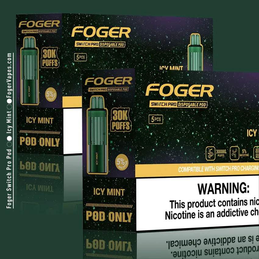 Icy Mint Foger Switch Pro Pod 30K Puffs