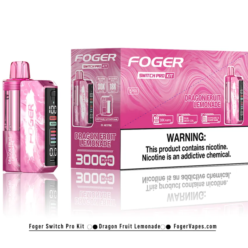 Dragon Fruit Lemonade - Foger Switch Pro Kit | 30K Puffs