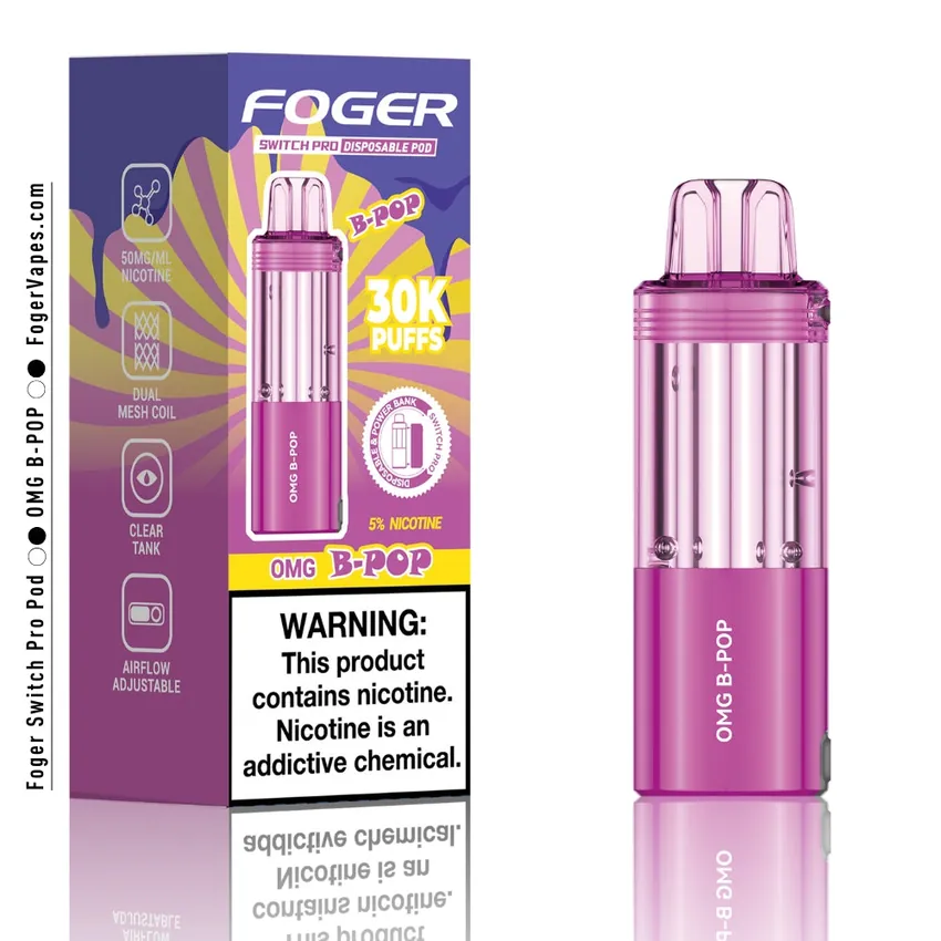 OMG B-Burst Foger Switch Pro Pod 30K Puffs