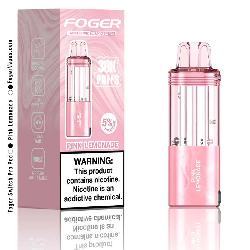 Pink Lemonade - Foger Switch Pro Pod | 30K Puffs