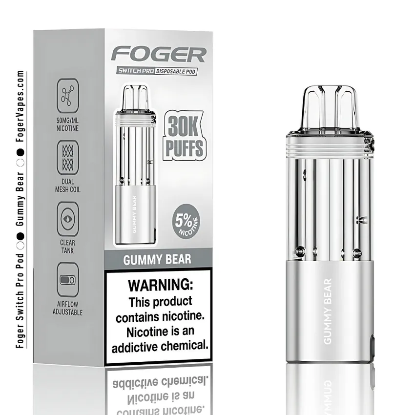 Gummy Bear Foger Switch Pro Pod 30K Puffs